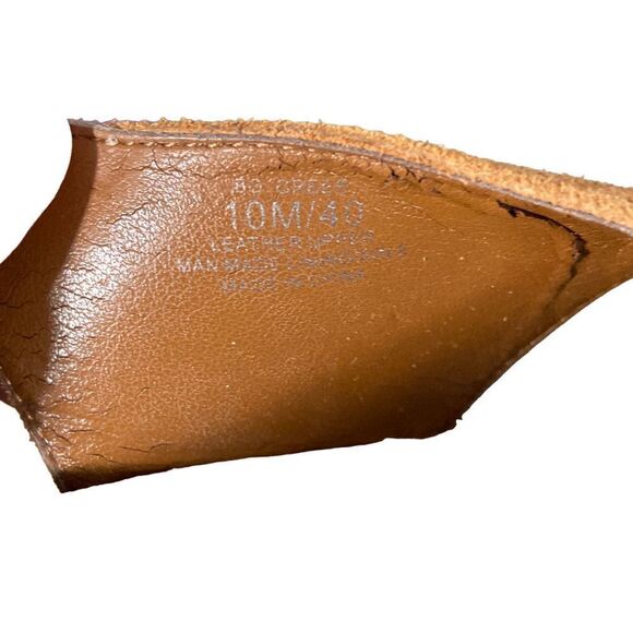 Womens BCBGeneration Brown Suede Open Toe High Heel Shoes - Picture 8 of 9